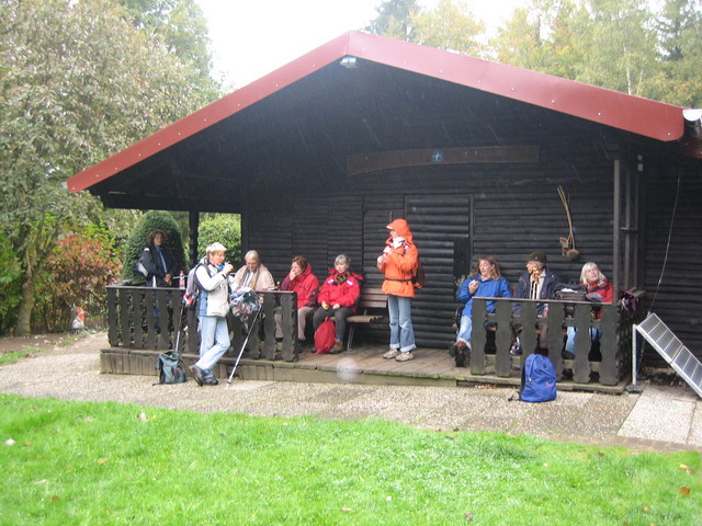 An der Vogelschutzhütte!